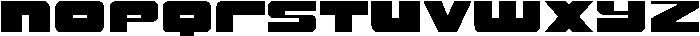 Gearshift Regular otf (400) Font LOWERCASE