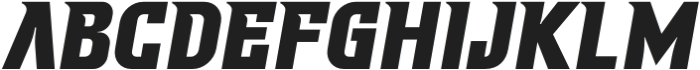 Gearzero Italic otf (400) Font