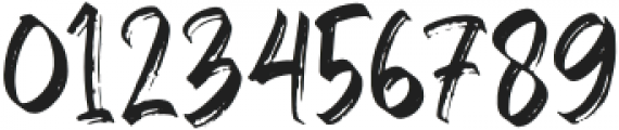 Gebrush-Regular otf (400) Font OTHER CHARS