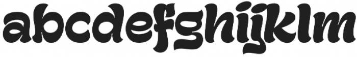 Gecko otf (400) Font LOWERCASE