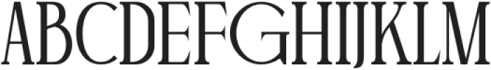 Geconda Regular otf (400) Font UPPERCASE