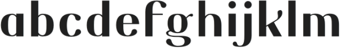 Gediya Black otf (900) Font LOWERCASE