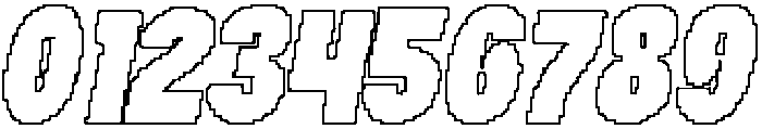 Gefarin Pixel Outline otf (400) Font OTHER CHARS
