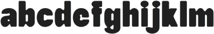 GefarinBlur-Regular otf (400) Font LOWERCASE