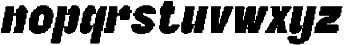 GefarinPixel-Regular otf (400) Font LOWERCASE