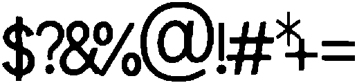 Gefo ttf (400) Font OTHER CHARS