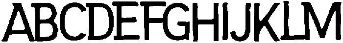 Gefo ttf (400) Font UPPERCASE
