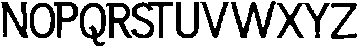 Gefo ttf (400) Font UPPERCASE