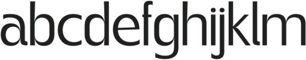 Gegant-Regular otf (400) Font LOWERCASE