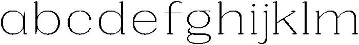 Gegisa Extra Light Expanded otf (200) FONT