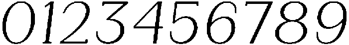 Gegisa Light Expanded Slant otf (300) Font OTHER CHARS