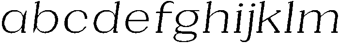Gegisa Light Expanded Slant otf (300) FONT