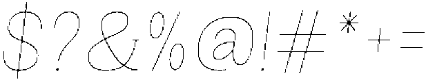 Gegisa Thin Condensed Slant otf (100) Font OTHER CHARS