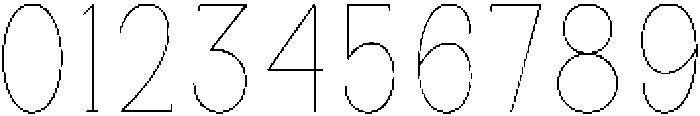 Gegisa Thin Condensed otf (100) Font OTHER CHARS