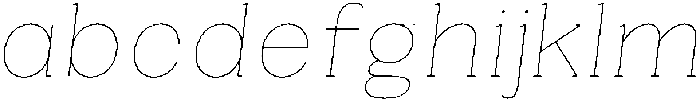 Gegisa Thin Slant otf (100) FONT