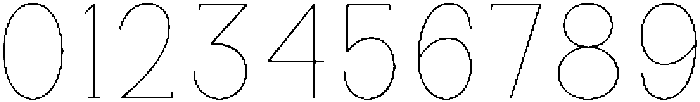 Gegisa Thin otf (100) Font OTHER CHARS