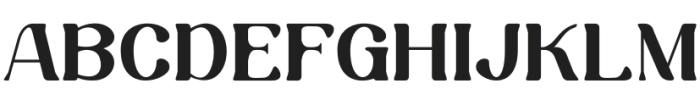 Geglast Regular otf (400) Font UPPERCASE