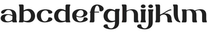 Geglast Regular otf (400) Font LOWERCASE