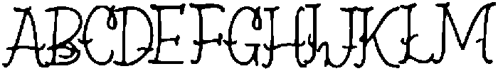 Gehu ttf (400) Font UPPERCASE