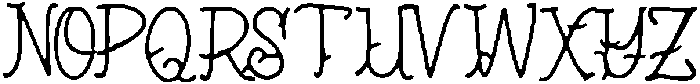 Gehu ttf (400) Font UPPERCASE