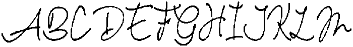 Geiflano Script Ultra Condensed otf (900) Font UPPERCASE