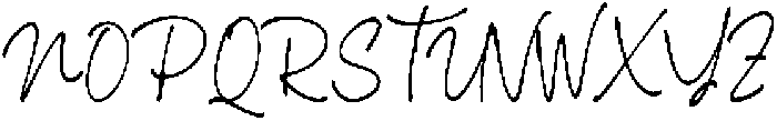 Geiflano Script Ultra Condensed otf (900) Font UPPERCASE