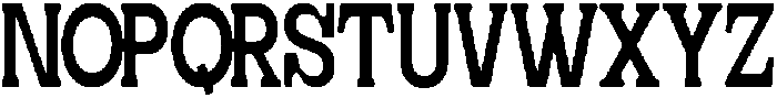 Geiflano Soft Ultra Condensed otf (900) Font UPPERCASE