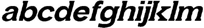 Geiflano Soft Ultra Expanded Slanted otf (900) FONT