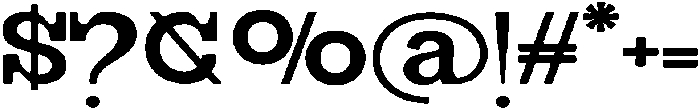Geiflano Soft Ultra Expanded otf (900) Font OTHER CHARS