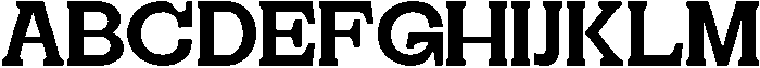 Geiflano Ultra Expanded otf (900) Font UPPERCASE