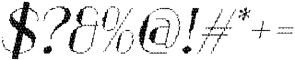 Geizla Disco Italic otf (400) Font OTHER CHARS