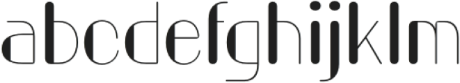 GeizlaRounded-Regular otf (400) Font LOWERCASE