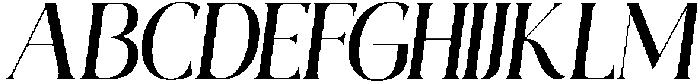 Gekarlo Italic otf (400) Font UPPERCASE