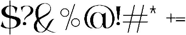 Gekarlo Regular otf (400) Font OTHER CHARS