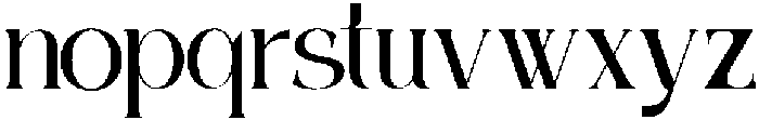 Gekarlo Regular otf (400) Font LOWERCASE