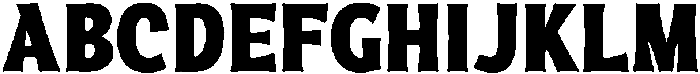 Geladine Black otf (900) Font UPPERCASE
