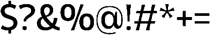 Geladine Medium otf (500) Font OTHER CHARS