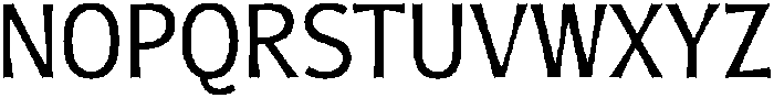 Geladine Regular otf (400) Font UPPERCASE