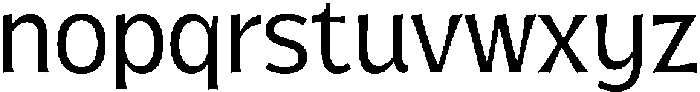 Geladine Regular otf (400) Font LOWERCASE