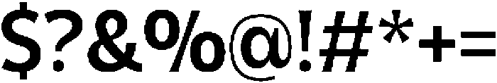 Geladine Semi Bold otf (600) Font OTHER CHARS