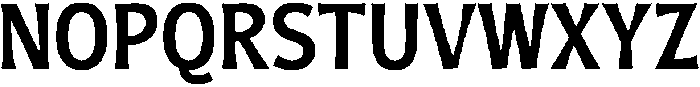 Geladine Semi Bold otf (600) Font UPPERCASE