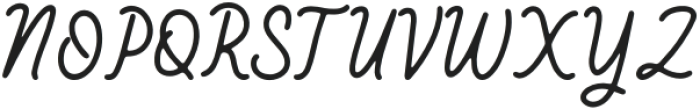 Gelatique-Regular otf (400) Font UPPERCASE