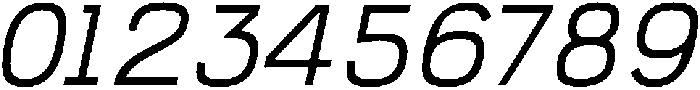Gelato Typewriter ExtraLight Italic otf (200) Font OTHER CHARS