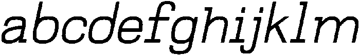 Gelato Typewriter ExtraLight Italic otf (200) FONT