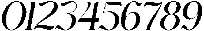 Gelgira Italic otf (400) Font OTHER CHARS