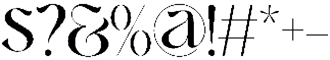 Gelgira Regular otf (400) Font OTHER CHARS