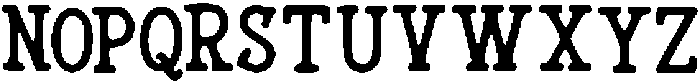 Geli ttf (400) Font LOWERCASE