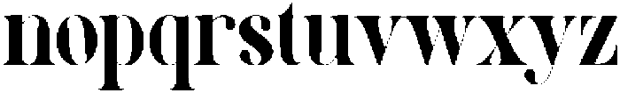 Geliga Regular otf (400) Font LOWERCASE