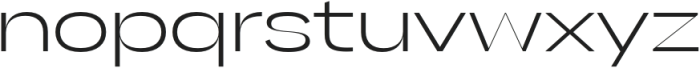 Gella Display Expanded Light otf (300) Font LOWERCASE