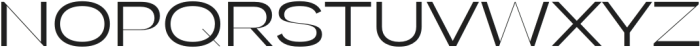 Gella Display Expanded Regular otf (400) Font UPPERCASE